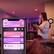 Alt View 14. Philips - Hue White & Color Ambiance A19 Bluetooth Smart LED Bulb - Multicolor.