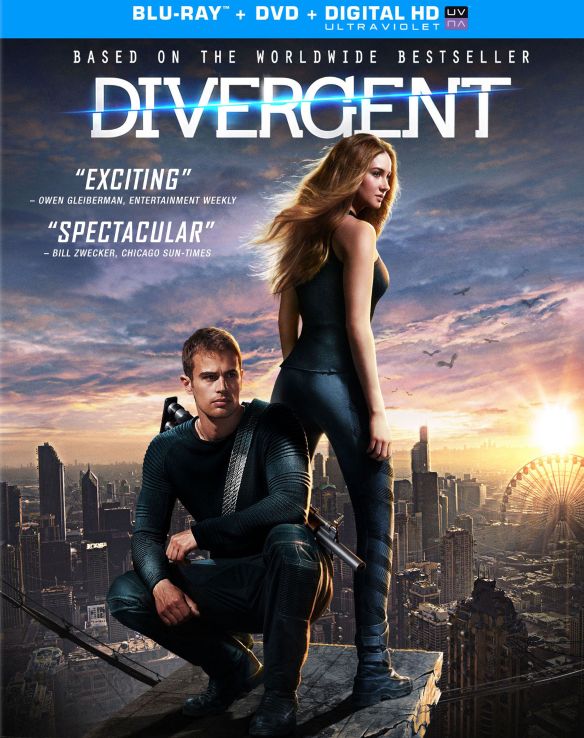  Divergent [2 Discs] [Includes Digital Copy] [Blu-ray/DVD] [2014]