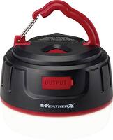 WeatherX - LED Lantern - Black - Front_Zoom