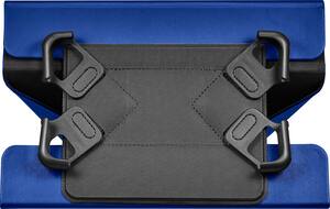 Insignia™ - FlexView Folio Case for Most 8" Tablets - Blue - Front_Zoom