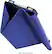 Alt View 21. Insignia™ - FlexView Folio Case for Most 8" Tablets - Blue.