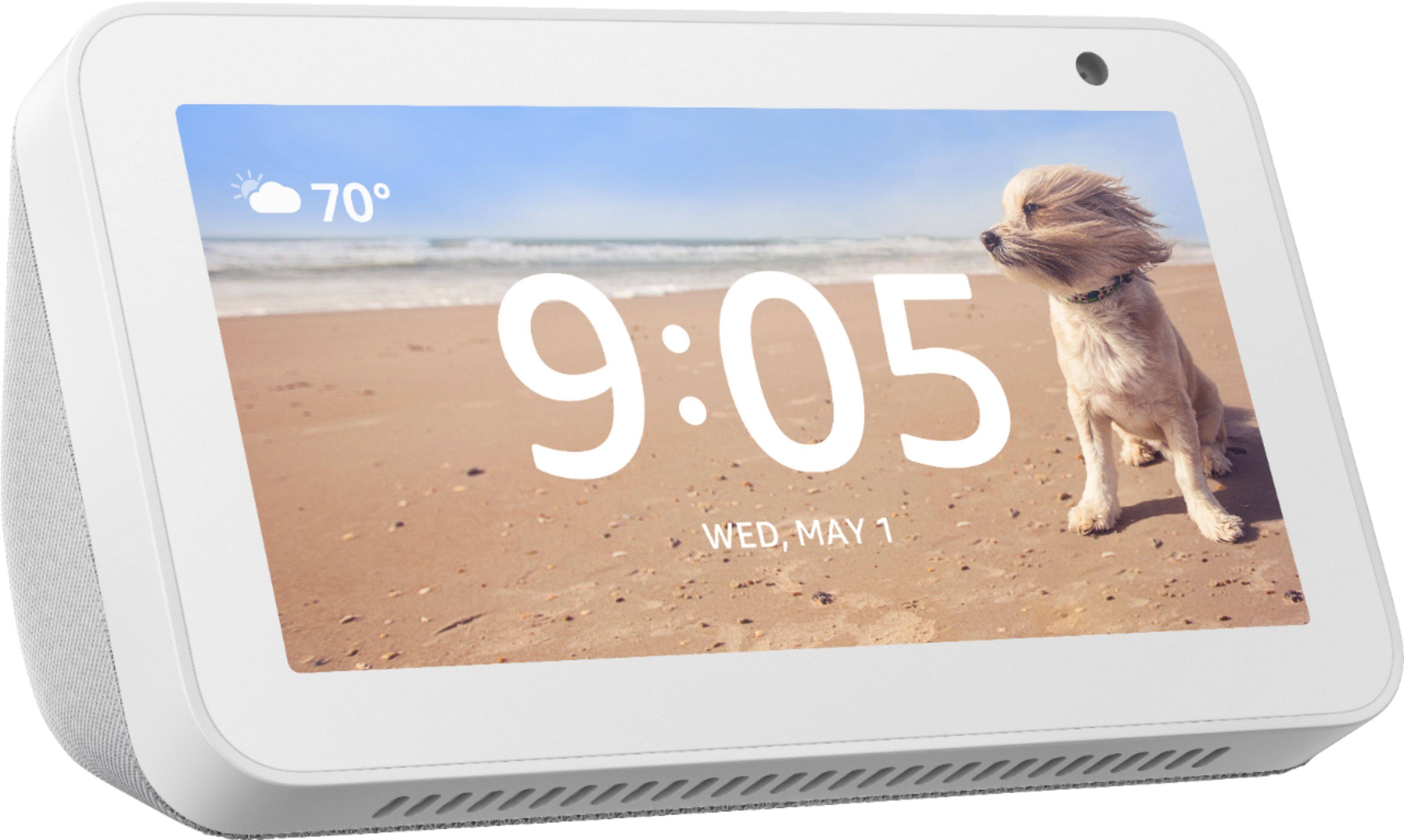 Alt View 11. Amazon - Echo Show 5 Smart Display with Alexa - Sandstone.