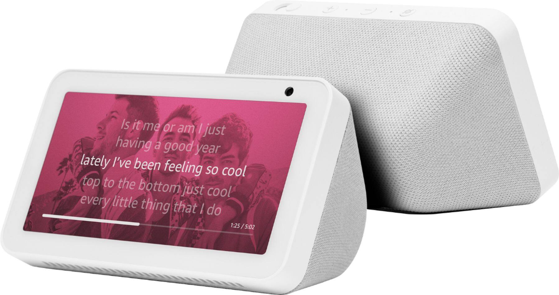 Alt View 14. Amazon - Echo Show 5 Smart Display with Alexa - Sandstone.