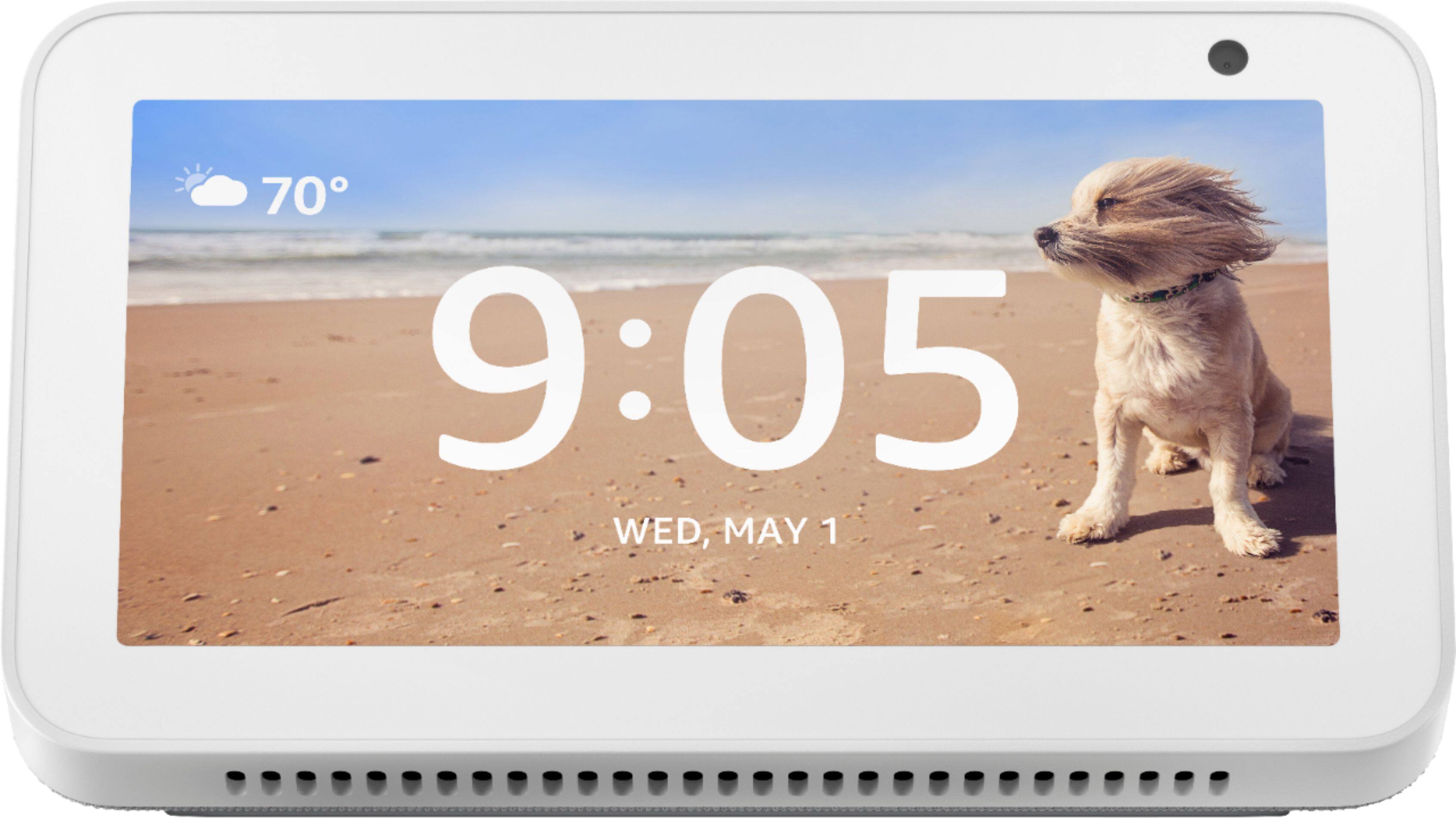 Alt View 1. Amazon - Echo Show 5 Smart Display with Alexa - Sandstone.