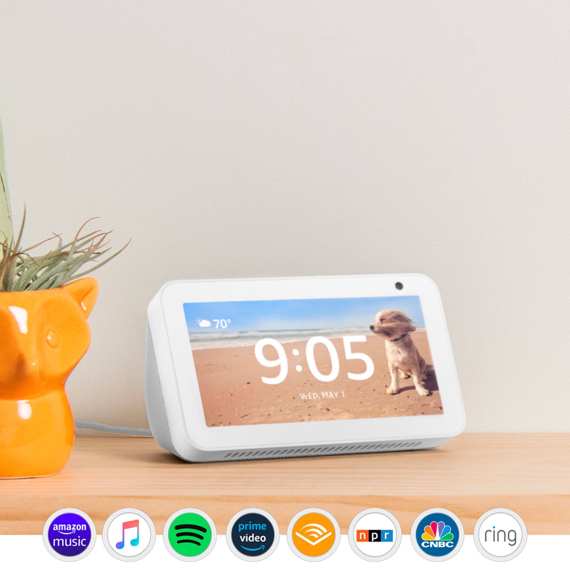 Alt View 21. Amazon - Echo Show 5 Smart Display with Alexa - Sandstone.