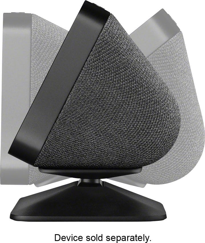 Alt View 12. Amazon - Echo Show 5 Adjustable Stand - Black.