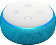 Front Zoom. Amazon - Echo Dot Kids Edition Smart Speaker with Alexa - Blue.