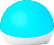 Front Zoom. Amazon - Echo Glow Multicolor Smart Lamp - White.