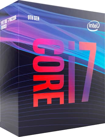Intel Core i7 9700 9th Generation 8 core 8 Thread 3.0 GHz (4.7 GHz Intel Core i7 9700 9th Generation 8 core 8 Thread 3.0 GHz (4.7 GHz
