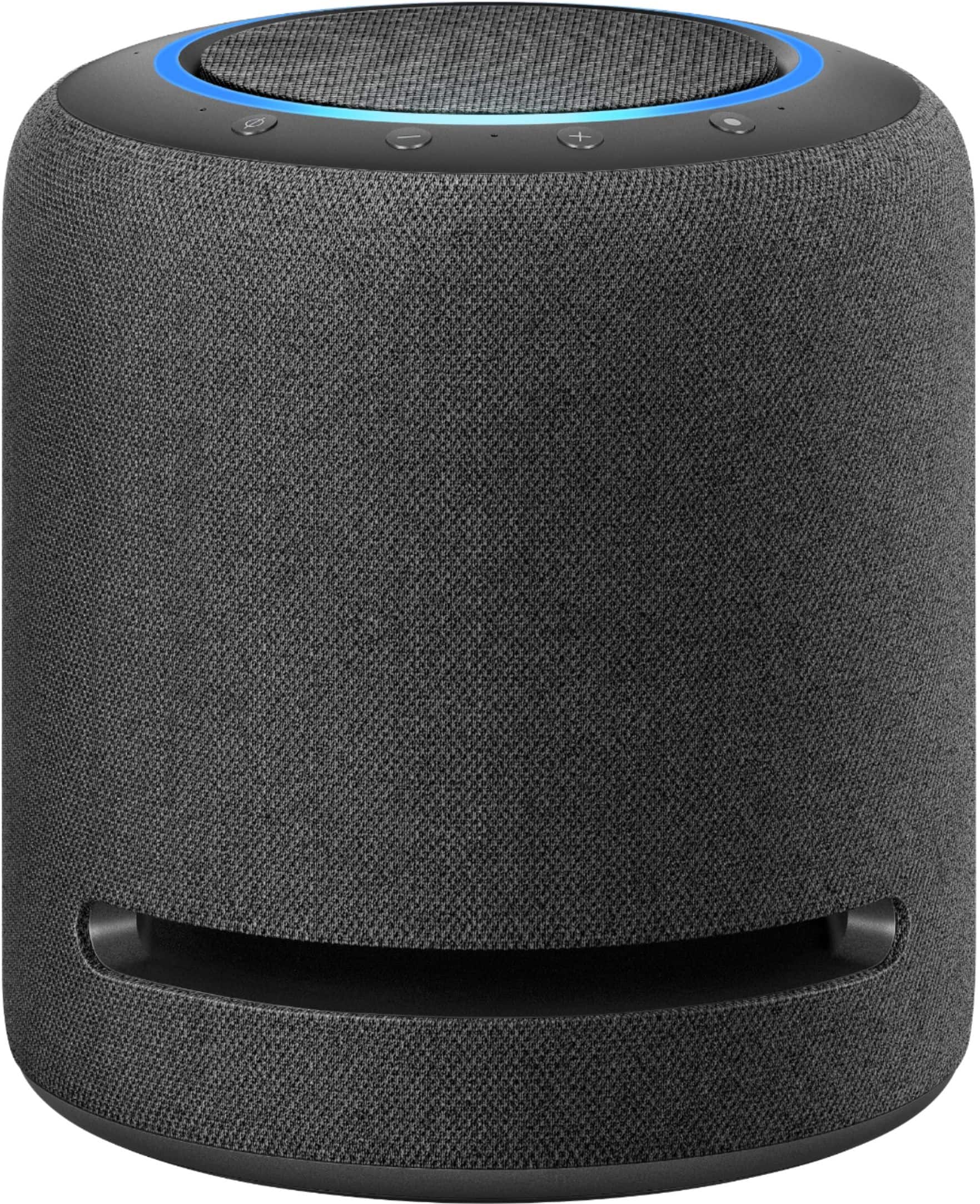 Alt View 13. Amazon - Echo Studio Hi-Res 330W Smart Speaker with Dolby Atmos and Spatial Audio Processing Technology and Alexa - Charcoal.