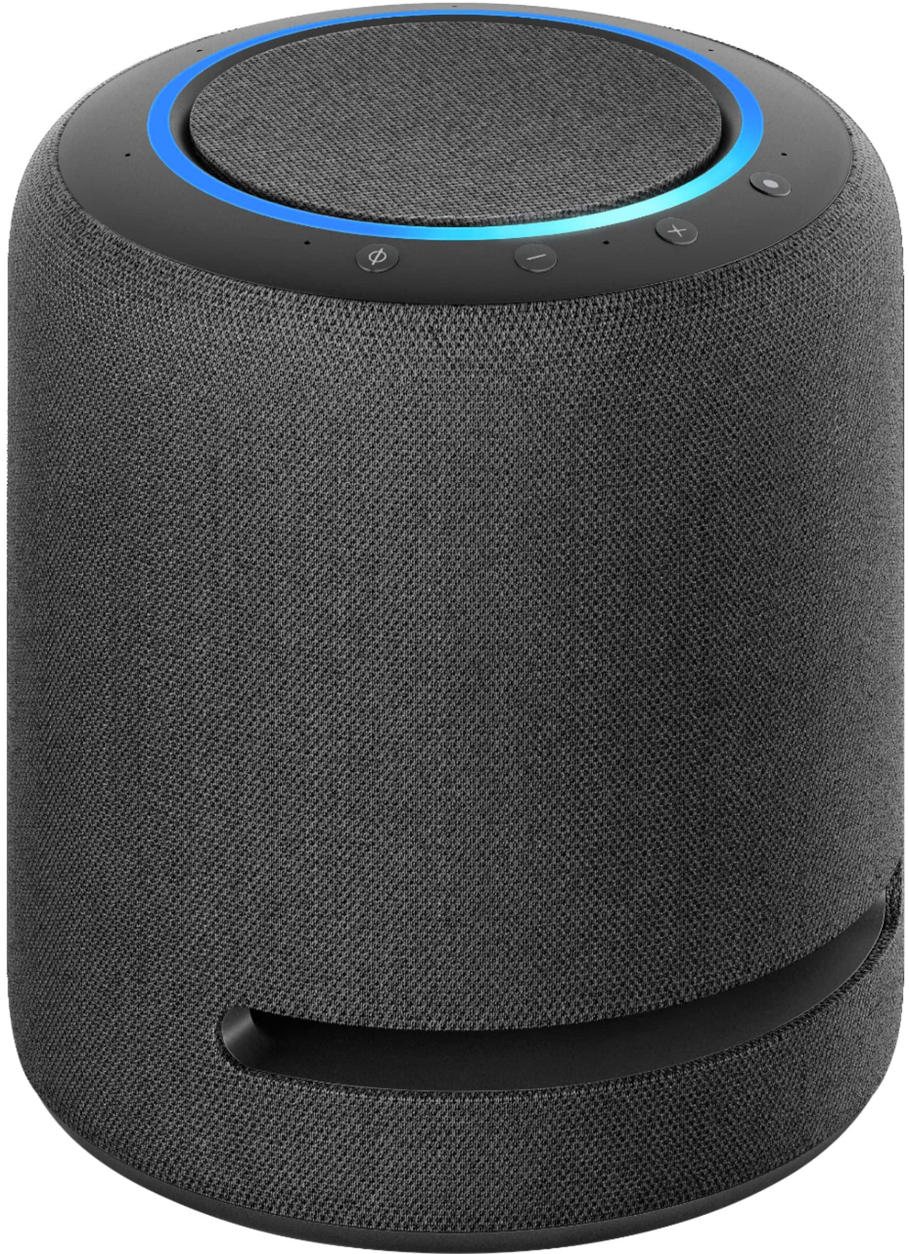 Alt View 14. Amazon - Echo Studio Hi-Res 330W Smart Speaker with Dolby Atmos and Spatial Audio Processing Technology and Alexa - Charcoal.