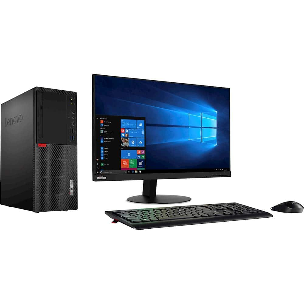 Rent to Own Lenovo - ThinkCentre M720 Desktop - Intel Core i3 - 8GB ...