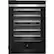Front. JennAir - 13-Bottle Built-In Dual Zone Beverage Cooler - Black.