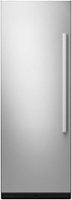 JennAir - NOIR Left Swing Door Panel Kit for Select 30" Jenn-Air Built-In Column Refrigerators - Stainless Steel - Front_Zoom