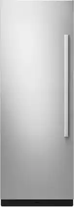 JennAir - NOIR Left Swing Door Panel Kit for Select 30" Jenn-Air Built-In Column Refrigerators - Stainless Steel