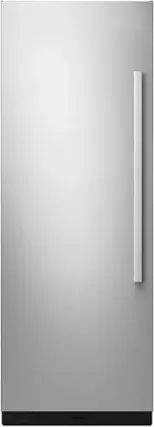 Front. JennAir - NOIR Left Swing Door Panel Kit for Select 30" Jenn-Air Built-In Column Refrigerators - Stainless steel.