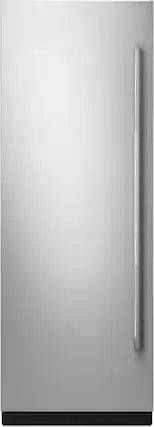 Front. JennAir - RISE Left Swing Door Panel Kit for Select 30" Jenn-Air Built-In Column Refrigerators - Stainless steel.