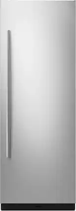 Front. JennAir - RISE Right Swing Door Panel Kit for Select 30" Jenn-Air Built-In Column Refrigerators - Stainless steel.