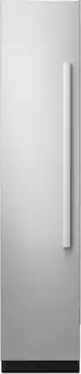 JennAir - NOIR Left Swing Door Panel Kit for Select 18" Jenn-Air Built-In Column Freezers - Stainless Steel