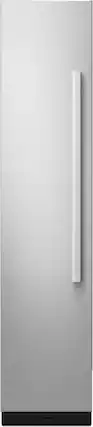 Front. JennAir - NOIR Left Swing Door Panel Kit for Select 18" Jenn-Air Built-In Column Freezers - Stainless steel.