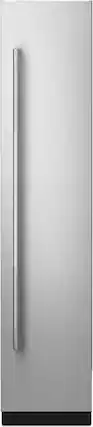 Front. JennAir - RISE Right Swing Door Panel Kit for Select 18" Jenn-Air Built-In Column Freezers - Stainless steel.