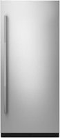 JennAir - RISE Right Swing Panel Kit for Select 36" Jenn-Air Built-In Column Refrigerators - Stainless steel - Front_Zoom