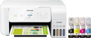 Epson - EcoTank ET-2720 Wireless All-In-One Printer - White - Front_Zoom