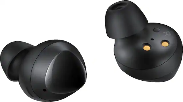 Front. Samsung - Galaxy Buds True Wireless Earbud Headphones.