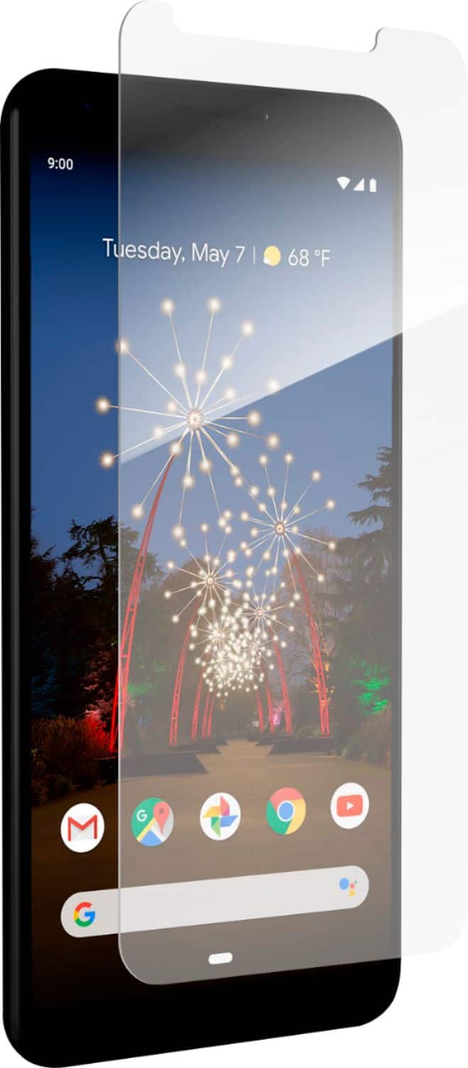 Angle. ZAGG - InvisibleShield Glass Elite Screen Protector for Google Pixel 3a - Clear.
