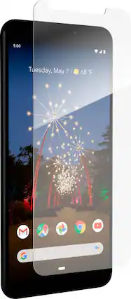 Angle. ZAGG - InvisibleShield Glass Elite Screen Protector for Google Pixel 3a XL - Clear.