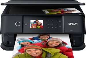 Epson - Expression Premium XP-6100 Wireless All-In-One Inkjet Printer - Black - Front_Zoom