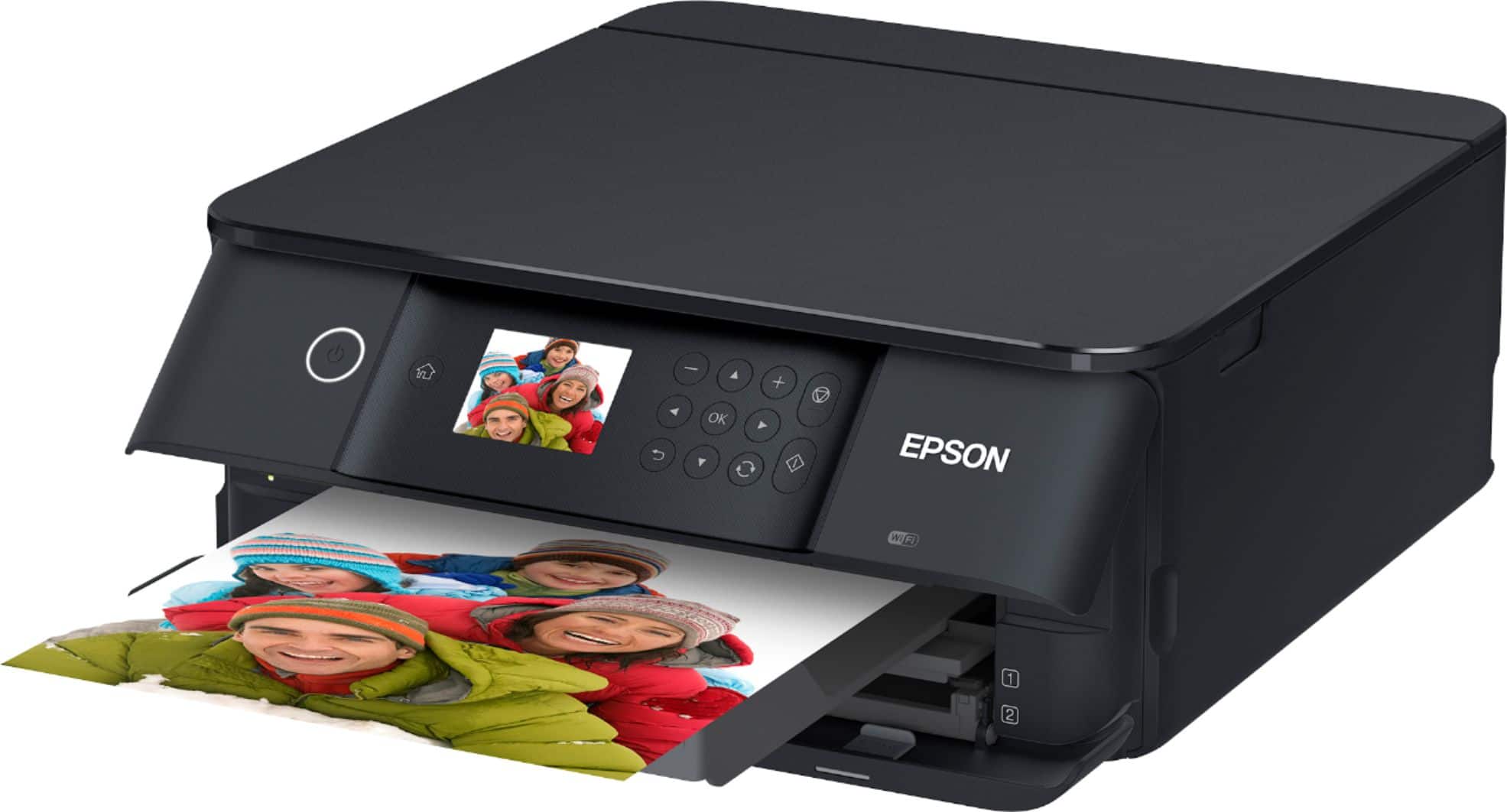 Alt View 12. Epson - Expression Premium XP-6100 Wireless All-In-One Inkjet Printer - Black.
