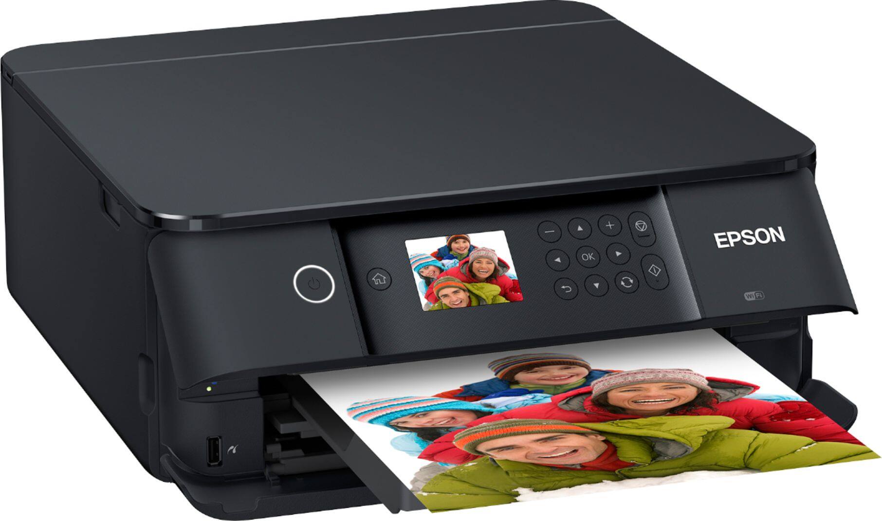 Alt View 14. Epson - Expression Premium XP-6100 Wireless All-In-One Inkjet Printer - Black.