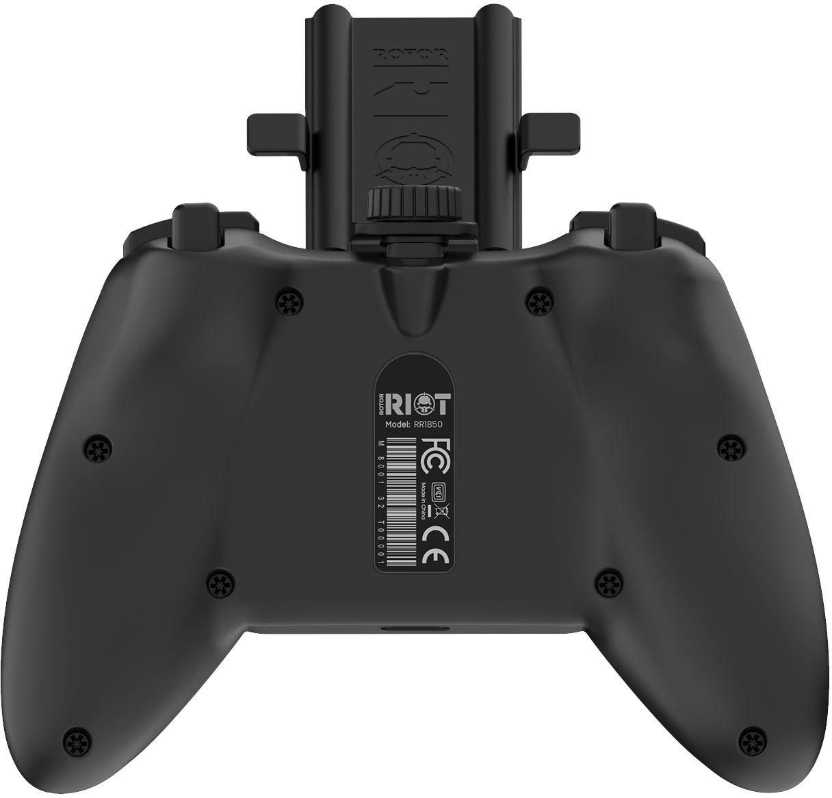 Back View: Rotor Riot - RR1850 Controller - Black