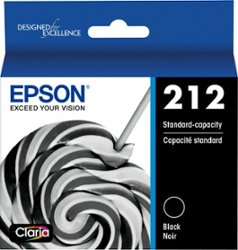 Epson - 212 Standard Capacity Ink Cartridge - Black - Front_Zoom