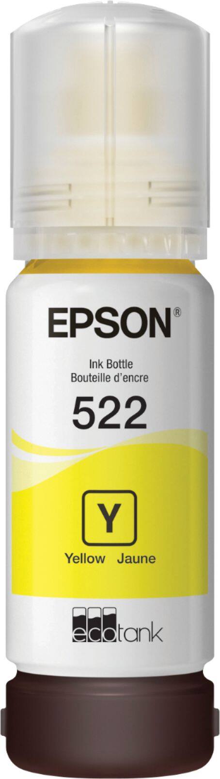 Alt View 12. Epson - EcoTank 522 Ink Bottle - Yellow.