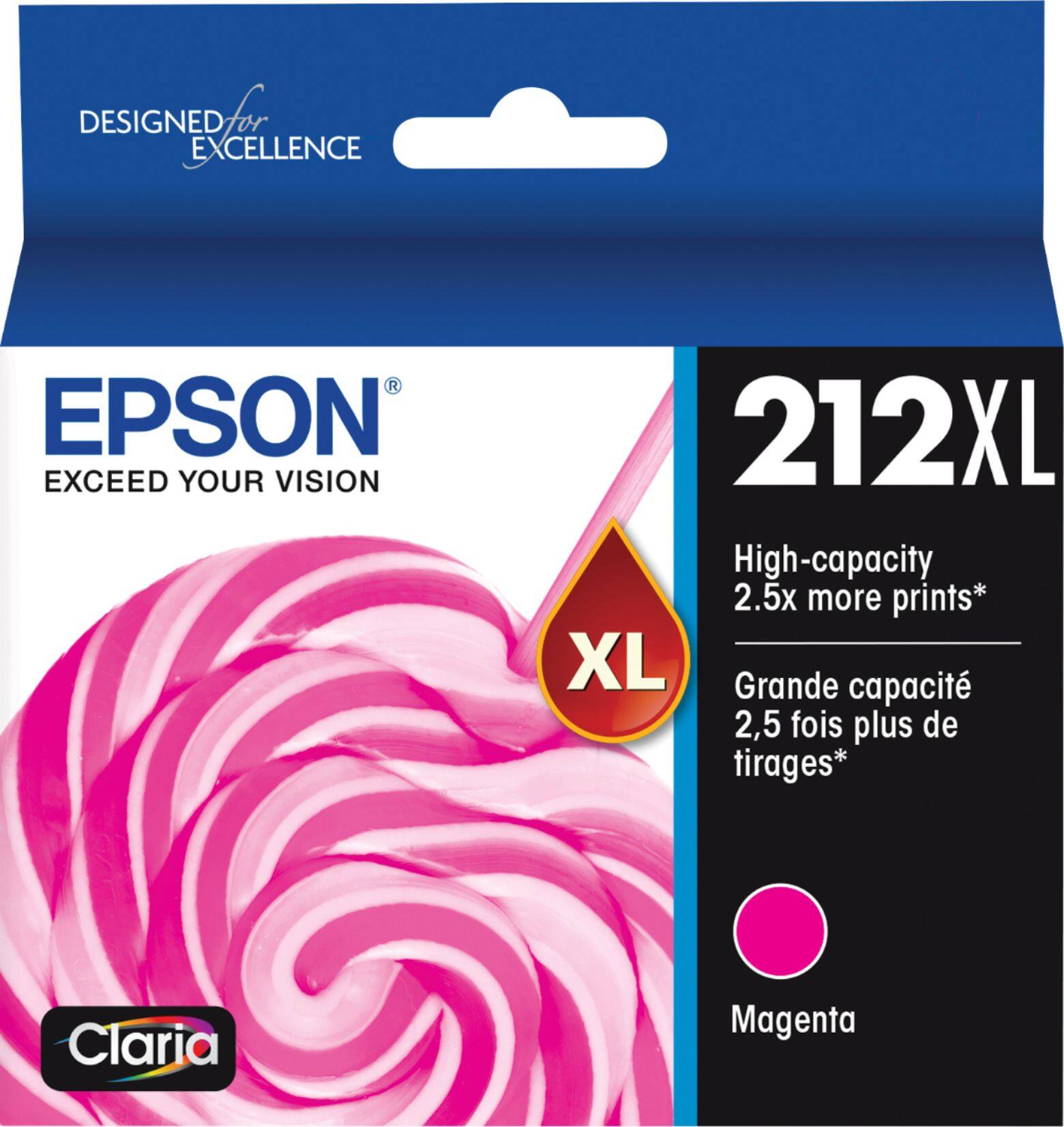 Customer Reviews Epson 212XL HighYield Magenta Ink Cartridge EPSON