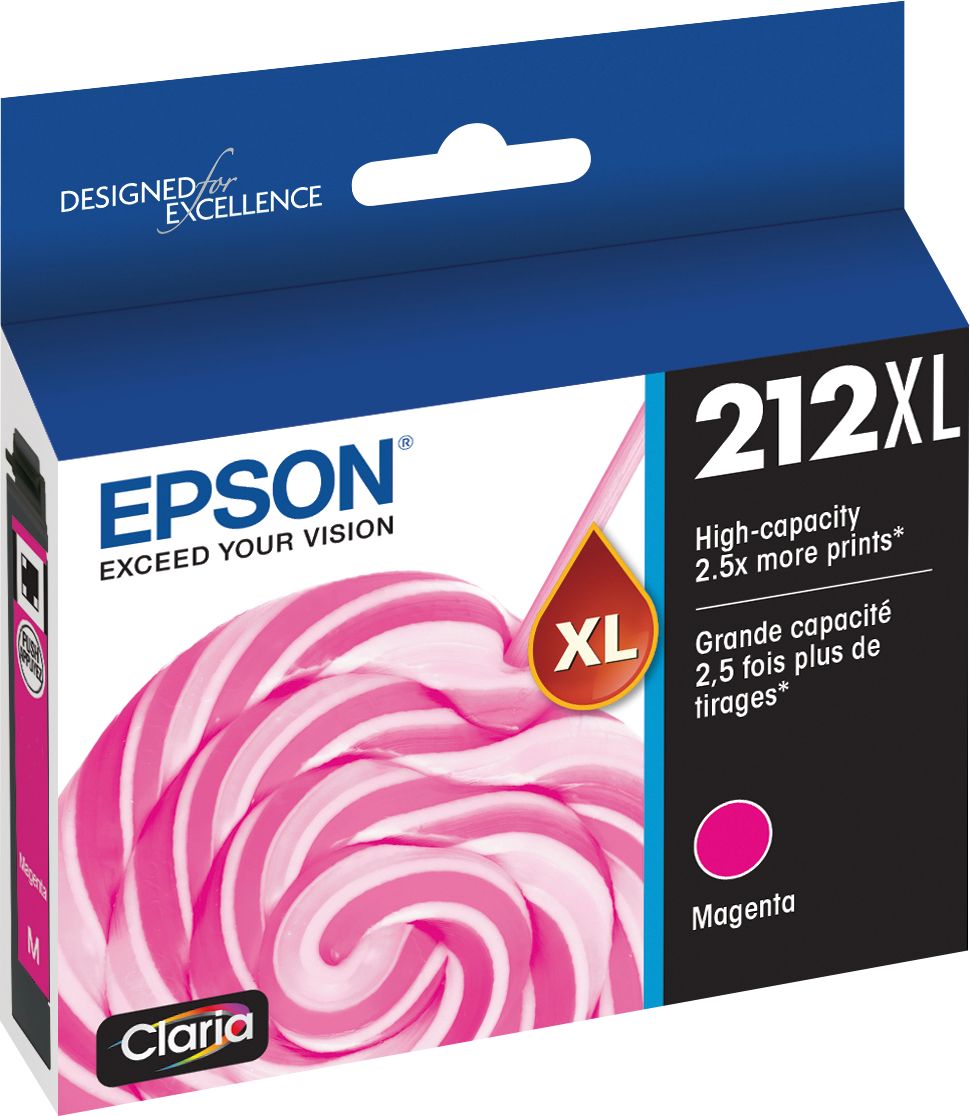 Best Buy Epson 212xl High Yield Magenta Ink Cartridge Epson Hicap Mgt Ink T212xl320s 8967