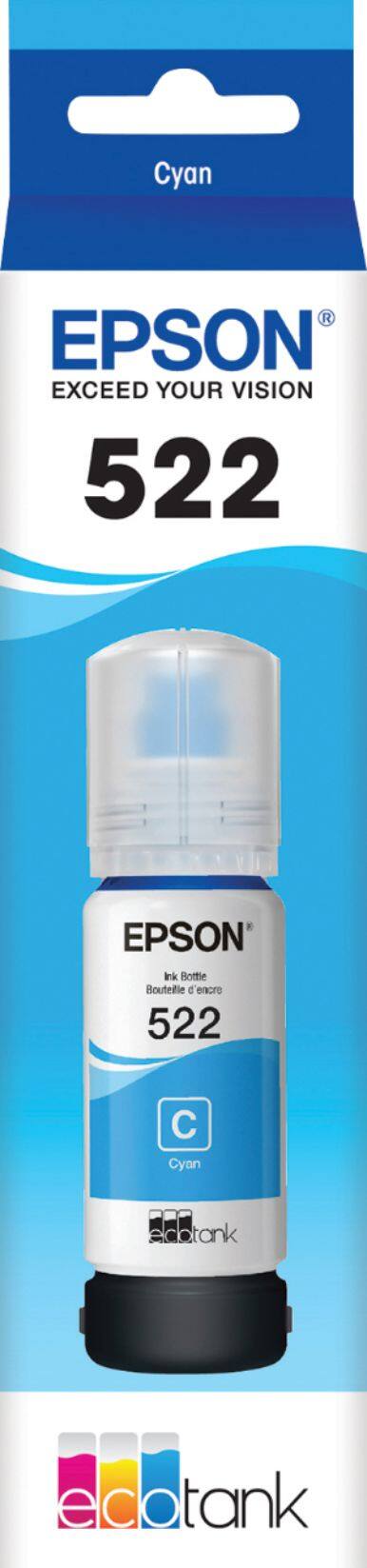 Customer Reviews: Epson EcoTank 522 Ink Bottle Cyan EPSON CYAN INK ...