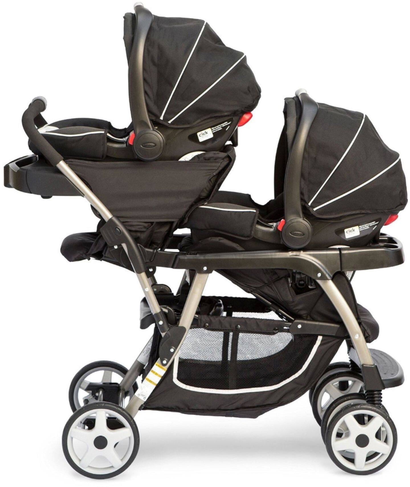 Graco double best sale stroller frame