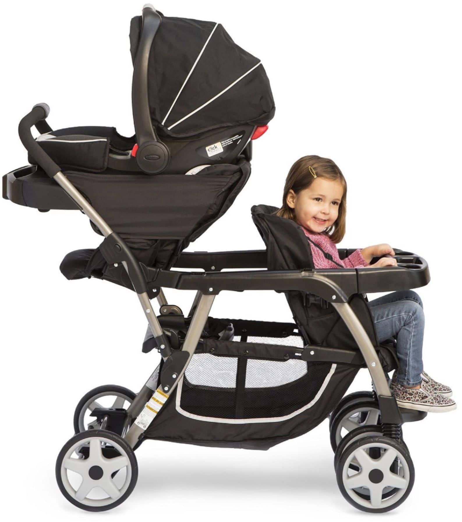 Ready to grow click connect store double stroller