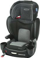 Graco - TurboBooster Grow Highback Booster with RightGuide Seat Belt Trainer - West Point - Angle_Zoom