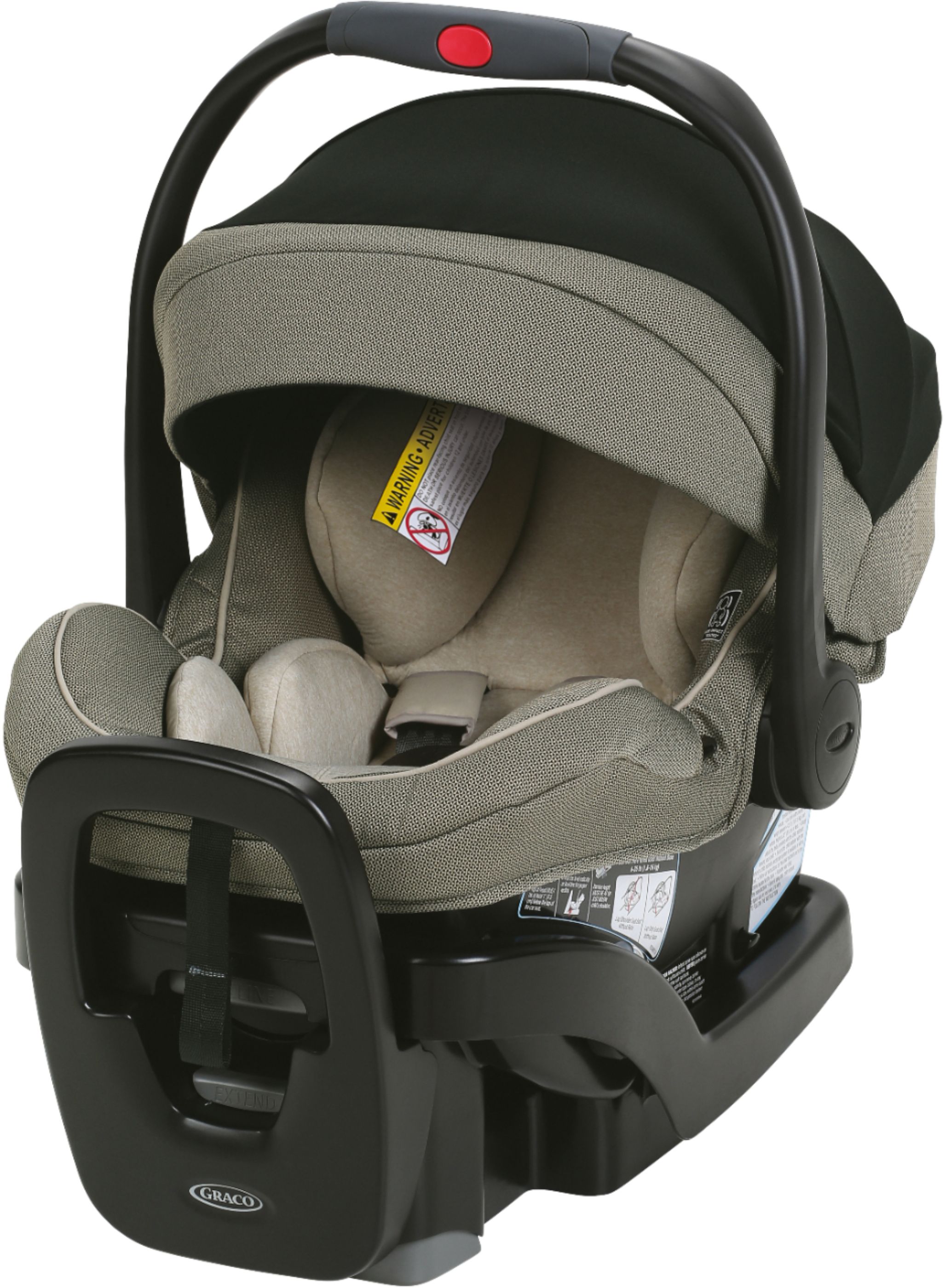 Left View: Graco - Modes Jogger Click Connect Travel System - Tenley