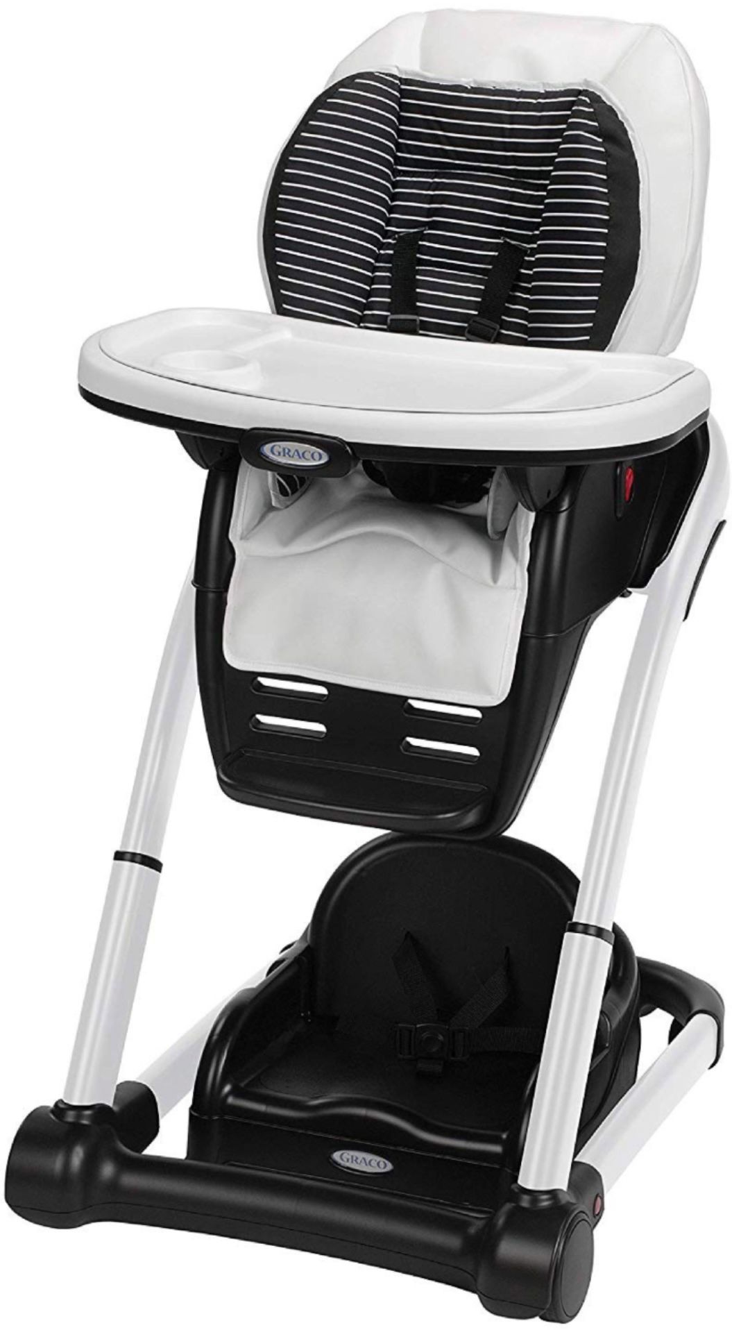 Left View: Graco - AFFIX Backless Booster Seat - Pierce