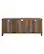 Alt View 2. Walker Edison - Rustic Farmhouse TV Stand Cabinet for Most TVs Up to 60" - Rustic Oak.