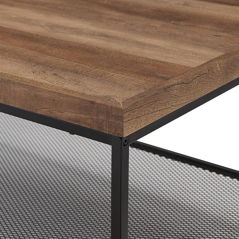 Customer Reviews: Walker Edison Modern Tray Top Rectangular Coffee ...
