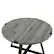 Alt View 12. Walker Edison - Round Rustic Coffee Table - Slate Gray.
