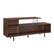 Angle. Walker Edison - Modern Geometric TV Stand for Most Flat-Panel TV's up to 65" - Dark Walnut.