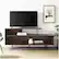 Alt View 13. Walker Edison - Modern Geometric TV Stand for Most Flat-Panel TV's up to 65" - Dark Walnut.