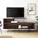 Alt View 1. Walker Edison - Modern Geometric TV Stand for Most Flat-Panel TV's up to 65" - Dark Walnut.